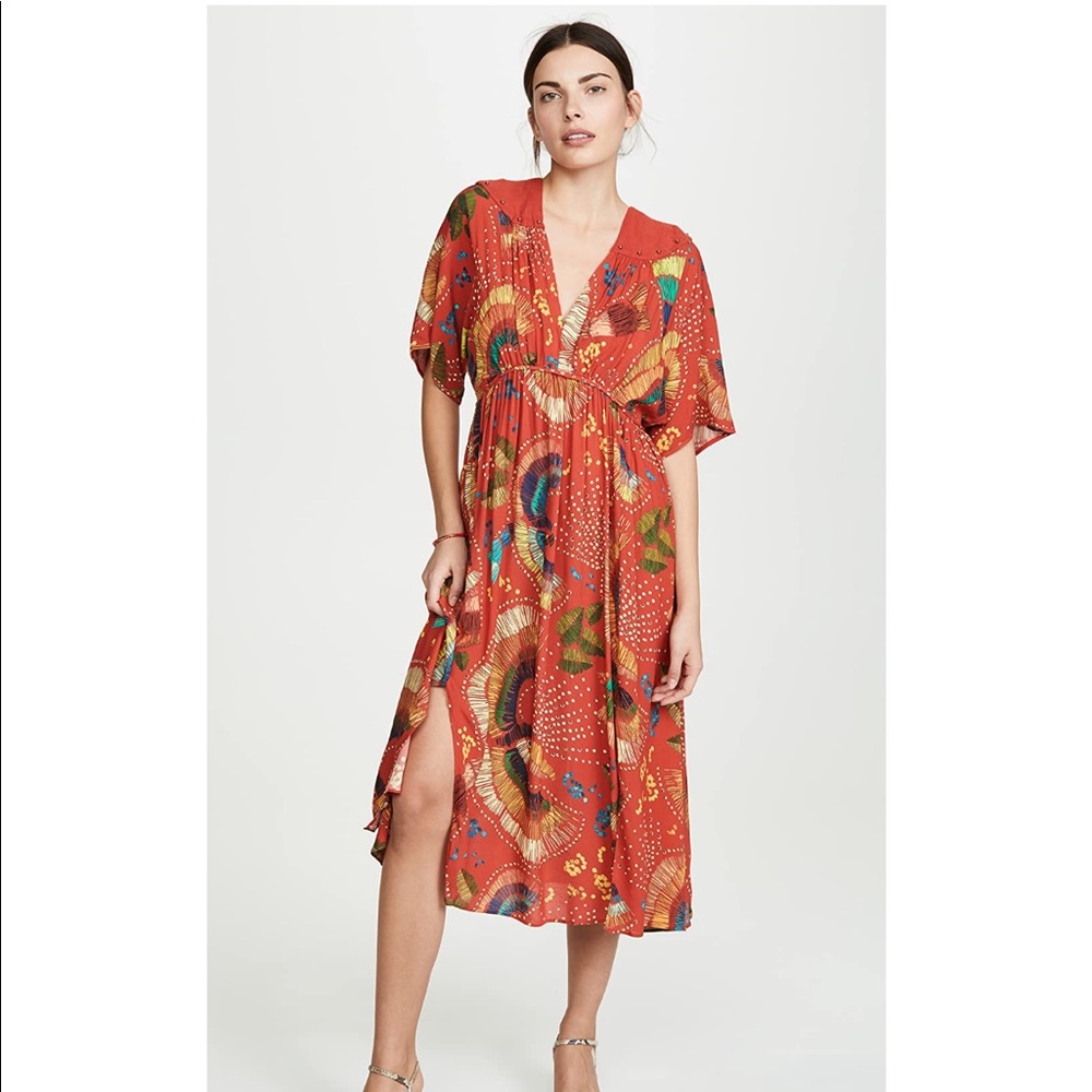 Farm Rio Carnaval Midi Dress